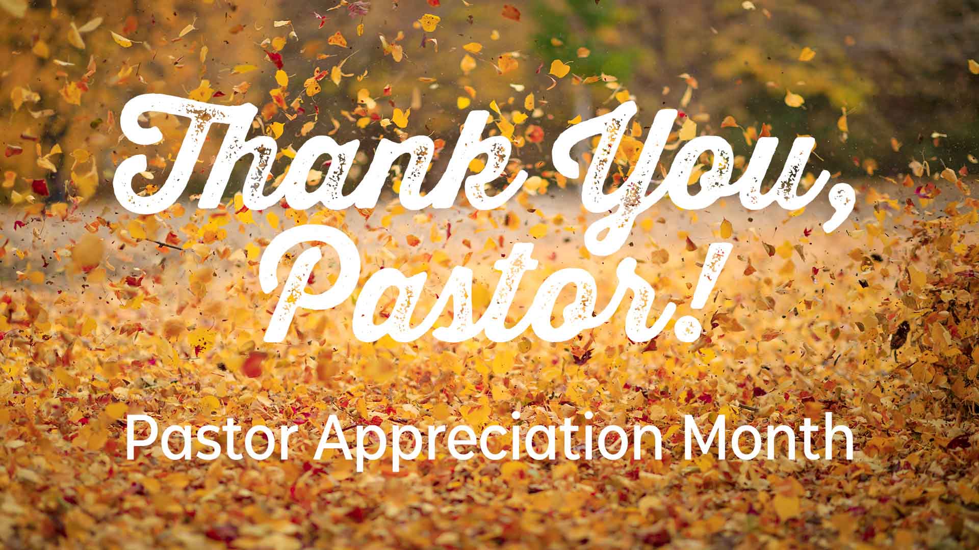 Featured image for “October is Pastor Appreciation Month”